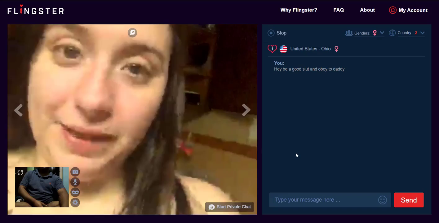 Bottle playing on ometv with horny teen