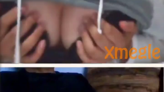 Plays with tits and teases lucky guy on ometv